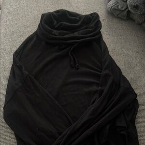 Brass Plum (BP) Black Cowl Neck Sweater